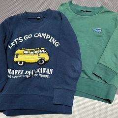 子供服お下がり100サイズ男の子☆長袖Tシャツトレーナー春秋冬の画像