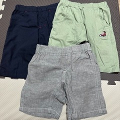 子供服お下がり110サイズ男の子☆ハーフパンツサルエルパンツ