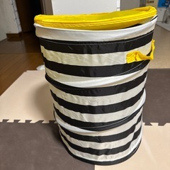 IKEA蛇腹の洋服入れ、洗濯物入れ