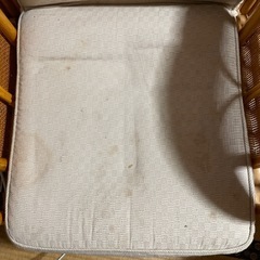 籐の椅子の画像