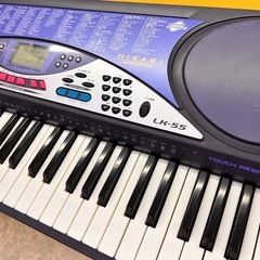 カシオ キーボード 電子ピアノ 楽器 練習用 LK-55の画像