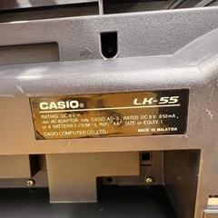 カシオ キーボード 電子ピアノ 楽器 練習用 LK-55の画像