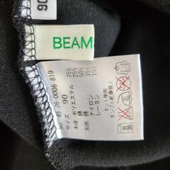 ⑤BEAMSmini 黒レースワンピースの画像