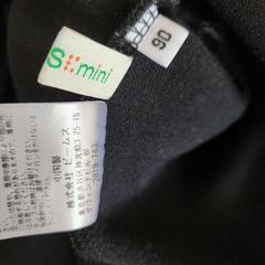 ⑤BEAMSmini 黒レースワンピースの画像