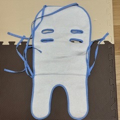 ベビーカー用SOFT＆DRY CUSHION☆接触冷感シート☆ブルードットの画像