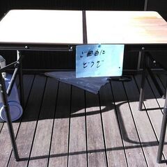 【状態悪】カインズ フォールディングテーブル M NTM-9060の画像