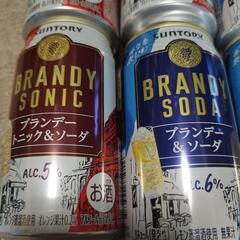 【販売中】ブランデーソーダ BRANDY SODA 2種類 合計6缶の画像