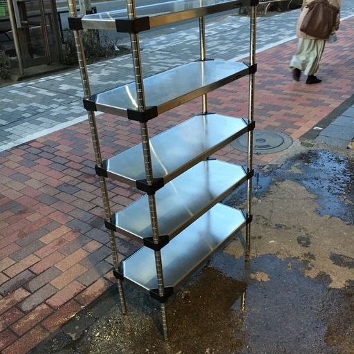 hiros様マルゼン ソリッドシェルフ スチールラック ステンレス棚 業務用2台 hiros様マルゼン ソリッドシェルフ スチールラック ステンレス棚 業務用2台