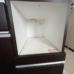 ニトリ　カップボード　キッチン棚の画像