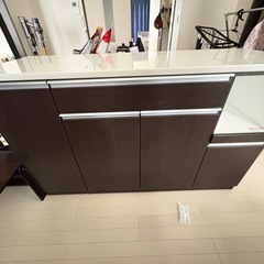 ニトリ　カップボード　キッチン棚