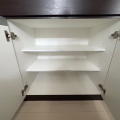 ニトリカップボードキッチン棚 (ぽん) 大学の収納家具《食器棚 ニトリカップボードキッチン棚 (ぽん) 大学の収納家具《食器棚