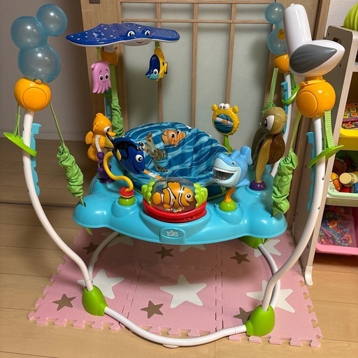 美品☆ニモ☆ジャンパルー (コキンちゃん) 竜ヶ崎のベビー用品 美品☆ニモ☆ジャンパルー (コキンちゃん) 竜ヶ崎のベビー用品
