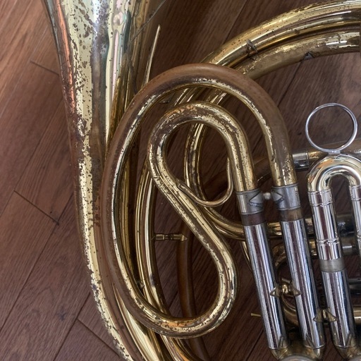 NIKKAN ホルン 希少 激レア！必見！Nikkanの フレンチホルン ピストン