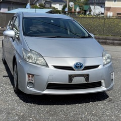 トヨタ　プリウス　平成22年　走行距離5万キロ　車検2年間　ET...