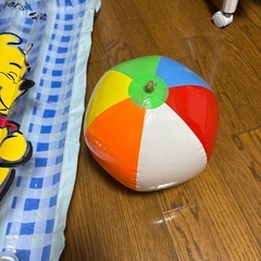 ビーチフロート　浮き輪　ビーチボールの画像