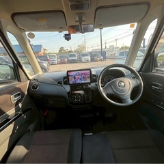 【支払総額15.8万円】9インチ社外ナビ ♩ ルークスHWS 車検令和9年4月 機関良好 パワスラ フルセグTV   ETC 人気のパールホワイトの画像