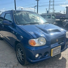 支払総額19.8万円】相場上がってます！アルトワークス 車検令和9年4月 5速MTターボ 機関良好 内外装良好 社外アルミ 社外マフラー 試乗出来ます♩の画像