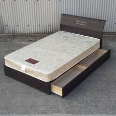 配達先決定🚚　設置・無料配達します🚚定価13万円💖収納付セミダブ...