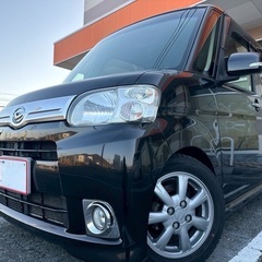 最上級グレード‼️フル装備お買い得車☆月々9千円〜分割可❗️車検2年付き！【名義変更代込み】広い車内！大人気‼️ダイハツ タント☆HDDナビ付き☆走行中DVD見れます☆ETC付き☆便利なバックカメラ付き☆純正アルミ☆事故修復歴無し☆電動スライドドア☆ドライブレコーダー☆そのまま乗って帰れます！の画像