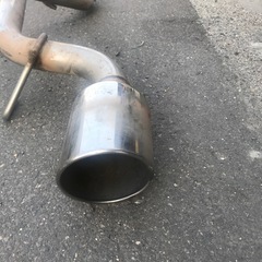 何かの純正マフラー 溶接加工用？の画像