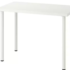 イケア（IKEA）のテーブル・白・100x60 cm