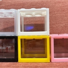 【1つの金額】ブロック型ミニ水槽(使用済)