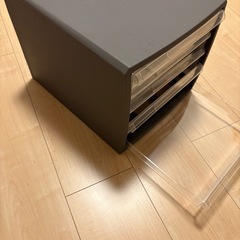 【無料】書類整理用 引き出し収納ケース（5段）