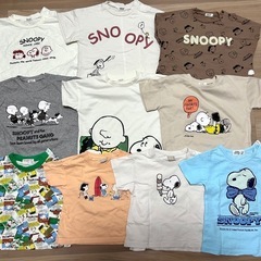 【お譲り先決定】SNOOPY 90 95 半袖Tシャツ10枚セット 