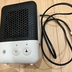 セラミックミニファンヒーター(ホワイト)