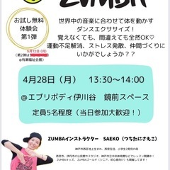  ZUMBAレッスンの画像