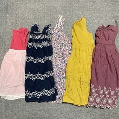 夏物ワンピース5点‼️100㎝