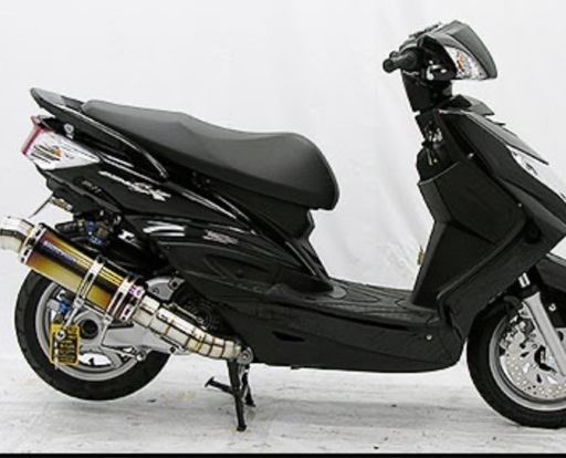 今日、明日限定125ccシグナス ウィルズウィン マフラー