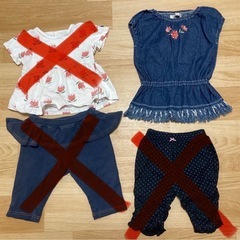 女の子服4点　サイズ90〜95の画像