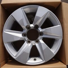 トヨタ150プラド(後期2018年式)　純正17インチホイール4本　40000円の画像