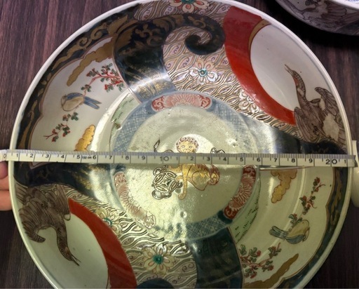 ☆貴重☆古伊万里☆富貴長春☆3枚セット☆ 有田焼 古伊万里