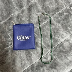 グリッターテニスチェーンネックレスの画像