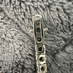 グリッターテニスチェーンネックレスの画像