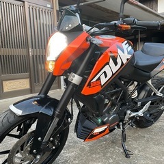 KTM   デューク125 実道中古車の画像