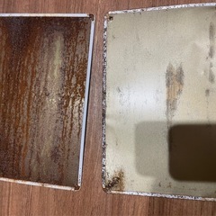 【お取引中】2枚セット　ブリキ看板　レトロ　ヴィンテージ好きに✨の画像