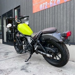 ★45万円　レブル250 モリワキマフラー！希少な黄色！レブル　MC49 ホンダ　セル1 実動車！の画像