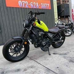 ★45万円　レブル250 モリワキマフラー！希少な黄色！レブル　MC49 ホンダ　セル1 実動車！の画像