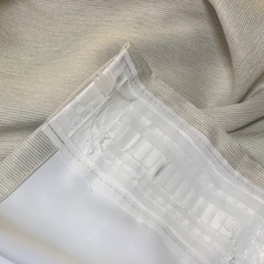 カーテン2枚組の画像
