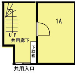 コーポダイワ石垣 1A　飲食可、ペットOK、民泊、ホテル、店舗、転貸、事務所、倉庫可、他使用用途応相談 − 沖縄県