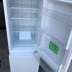 NO B114 🌈福岡市内配送設置無料✨🌈REFAGE YRZF17L 2ドア冷蔵庫 ヤマダオリジナル 179L・右開き【DD】　2024年の画像