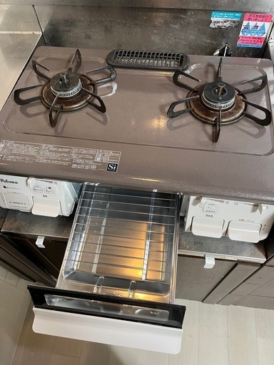 コンロ⭐︎めちゃくちゃキレイでほぼ未使用です⭐︎値下げしました！ ガスコンロ 値下げしました。