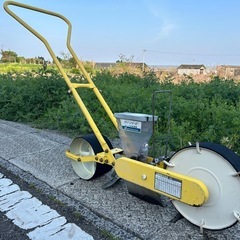 アグリテクノ矢崎 播種機 クリーンシーダ　手押し 1条 種まき機...