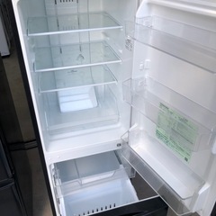 NO B117 🌈福岡市内配送設置無料✨🌈GR-P15BS-K 冷蔵庫 BSシリーズ メタリックブラック [153L /2ドア /右開きタイプ] 2019年の画像