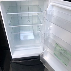 NO B117 🌈福岡市内配送設置無料✨🌈GR-P15BS-K 冷蔵庫 BSシリーズ メタリックブラック [153L /2ドア /右開きタイプ] 2019年の画像