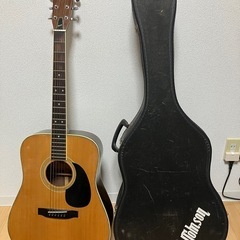 アコースティックギター　Morris  W-30 ハードケース付きの画像
