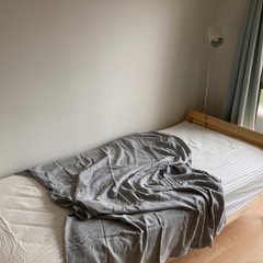 【お譲り先見つかりました】IKEAのベッドフレーム【シングル】の画像